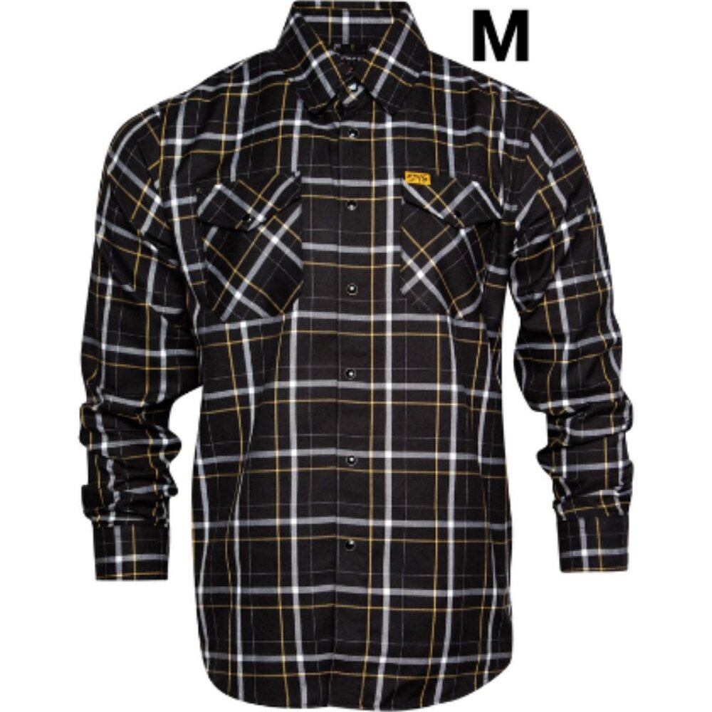 DIXXON x STICK TO YOUR GUNS Collab Limited Edition Men's Flannel Shirt - M